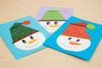 Snowman Collage - 3 - Christmas Character Crafts - 10doigts.com - Christmas Character Crafts – 10doigts.fr