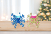 Wooden Snowflake Candle Holders - 6 Pieces - 5 - Christmas Lanterns - 10doigts.com - Christmas Lanterns – 10doigts.fr