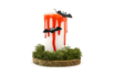 vela de halloween con sangre falsa - Actividades manuales Halloween – 10doigts.fr