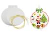 White Cardboard Christmas Ornaments - 6 Pieces - 1 - DIY Christmas Ornaments - 10doigts.com - DIY Christmas Ornaments – 10doigts.fr