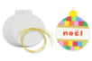 White Cardboard Christmas Ornaments - 6 Pieces - 6 - DIY Christmas Ornaments - 10doigts.com - DIY Christmas Ornaments – 10doigts.fr