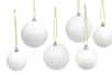White Plastic Christmas Baubles - Choose Your Size - 1 - DIY Christmas Ornaments - 10doigts.com - DIY Christmas Ornaments – 10doigts.fr