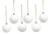 White Plastic Christmas Baubles - Choose Your Size - 3 - DIY Christmas Ornaments - 10doigts.com - DIY Christmas Ornaments – 10doigts.fr