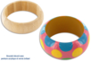 Pulsera de madera - Actividades manuales para la creación de tus joyas – 10doigts.fr
