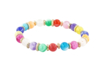 Marbled Round Beads - 150 Beads - 2 - Opaque Color Beads - 10doigts.com - Opaque Color Beads – 10doigts.fr