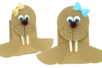 Walrus with a Kraft Paper Bag - 1 - Kids Crafts Winter - 10doigts.com - Kids Crafts Winter – 10doigts.fr