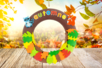Easy Autumn Wreath - 3 - Autumn Crafts - 10doigts.com - Autumn Crafts – 10doigts.fr