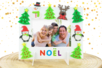 Christmas Frame with Characters - 1 - Christmas Craft Activities - 10doigts.com - Christmas Craft Activities – 10doigts.fr