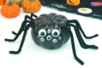 Spider with a Styrofoam Pumpkin - 9 - Halloween Crafts - 10doigts.com - Halloween Crafts – 10doigts.fr