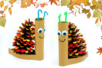 Pine Cone Snail - 3 - Autumn Crafts - 10doigts.com - Autumn Crafts – 10doigts.fr