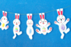 Easter Bunny Garland - 3 - DIY Easter Crafts - 10doigts.com - DIY Easter Crafts – 10doigts.fr