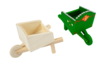 Miniature Wooden Wheelbarrow - 4 - Miniature Universe: Dollhouse and Miniatures - 10doigts.com - Miniature Universe: Dollhouse and Miniatures – 10doigts.fr