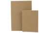 Cuaderno blanco, cubierta kraft (10,5 x 14,5 cm) - Álbumes y cuadernos – 10doigts.fr