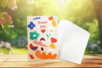 Tarjeta del día de la madre flores - Kits de tarjetas – 10doigts.fr