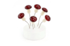Small Mushrooms on Stem - 6 Pieces - 2 - Natural Decorations - 10doigts.com - Natural Decorations – 10doigts.fr