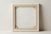 Square Frames - Linen and Cotton Blend - 2 - Stretched Frames and Canvas Boards - 10doigts.com - Stretched Frames and Canvas Boards – 10doigts.fr