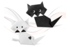 gato origami - Papel Origami – 10doigts.fr