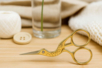 Golden Stork Embroidery Scissors - 9 cm - 1 - Haberdashery Tools - 10doigts.com - Haberdashery Tools – 10doigts.fr
