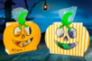 Decorative Pumpkins and Bags - 6 Pieces - 1 - Halloween Treat Bags - 10doigts.com - Halloween Treat Bags – 10doigts.fr