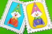 Clown Canvas - Easy Origami - 1 - Carnival, Mardi Gras Crafts - 10doigts.com - Carnival, Mardi Gras Crafts – 10doigts.fr
