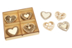 corazones de abedul scrapbooking - Deco en madera cruda – 10doigts.fr