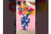 collage de flores en jarrón fácil bricolaje - Actividades manuales Primavera – 10doigts.fr