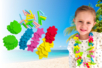 Foam Rubber Hawaiian Necklaces - 3 - Carnival, Mardi Gras Crafts - 10doigts.com - Carnival, Mardi Gras Crafts – 10doigts.fr