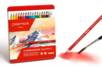 Supracolor Watercolor Pencils Caran d'Ache Red - Watercolor Pencils – 10doigts.fr
