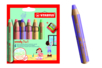 CRAYONES WOODY PASTEL - Lápices de colores – 10doigts.fr