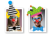 Crazy Stickers "Dress Up as a Clown" - 208 pcs - 2 - Fancy Stickers - 10doigts.com - Fancy Stickers – 10doigts.fr