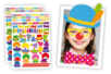 Crazy Stickers "Dress Up as a Clown" - 208 pcs - 0 - Fancy Stickers - 10doigts.com - Fancy Stickers – 10doigts.fr