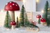 Snowy Decorative Christmas Trees - 5 Pieces - 8 - Nature Christmas Decor - 10doigts.com - Nature Christmas Decor – 10doigts.fr