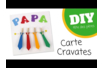DIY: tarjeta de corbatas para el Día del Padre (Tutorial en vídeo) - Manualidades día del padre – 10doigts.fr