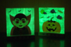 Glow-in-the-Dark Haunted Picture - 1 - Halloween Crafts - 10doigts.com - Halloween Crafts – 10doigts.fr