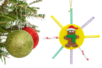 estrella árbol paja en cartón DIY navidad - Actividades manuales de Navidad – 10doigts.fr