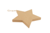 Estrellas de cartón kraft grueso - 4 estrellas - Guirnaldas y colgantes de Navidad – 10doigts.fr