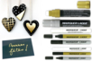 Metallic Permanent Markers in Gold, Silver or White - 1 - Paint Markers - 10doigts.com - Paint Markers – 10doigts.fr