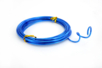 hilo metálico azul 2 mm - Hilo de aluminio - Accesorios Manualidades – 10doigts.fr