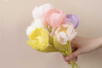 Pastel Crepe Paper - 8 Rolls - 2 - Crepe paper flowers - 10doigts.com - Crepe paper flowers – 10doigts.fr