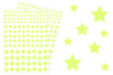 Gommette fosforescente estrella - Deco Navidad estrellas – 10doigts.fr