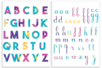 Colored Alphabet Stickers - 73 pcs - 3 - Alphabet Stickers, Messages - 10doigts.com - Alphabet Stickers, Messages – 10doigts.fr