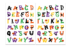 Gomets letras halloween - 2 planchas - Gomets Halloween – 10doigts.fr