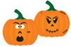 calabazas grandes decoradas - Kits creativos de Halloween – 10doigts.fr