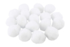 White Giant Pom Poms 4.5 cm - 18 Pieces - 1 - Craft Pom Poms - 10doigts.com - Craft Pom Poms – 10doigts.fr