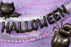 guirnalda de deco halloween - Globos de Halloween – 10doigts.fr