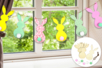 Wooden Bunny Garland Kit - 1 - Easter Craft Kits - 10doigts.com - Easter Craft Kits – 10doigts.fr