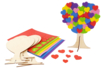 Kit Árboles del amor madera - 4 piezas - Objetos de madera para el hogar – 10doigts.fr