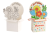 Flower Boxes Coloring Kit - 4 Pieces - 2 - Parent's Day Kits - 10doigts.com - Parent's Day Kits – 10doigts.fr