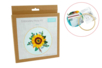 Kit de bordado con aro de madera: Girasol - Kits Mercería – 10doigts.fr