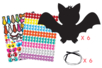 bat hanging kit - 3 - Halloween Craft Kits - 10doigts.com - Halloween Craft Kits – 10doigts.fr